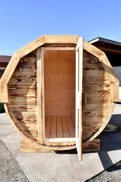 Zahradní Sauna 200cm dřevěná, smrková 